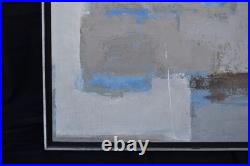 COMPOSITION ABSTRAITE Huile sur toile signée Paz SUBERCASEAUX (20ème)