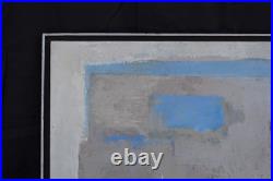 COMPOSITION ABSTRAITE Huile sur toile signée Paz SUBERCASEAUX (20ème)