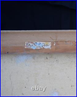 COMPOSITION ABSTRAITE Huile sur toile signée Paz SUBERCASEAUX (20ème)