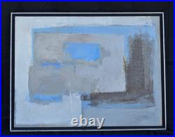 COMPOSITION ABSTRAITE Huile sur toile signée Paz SUBERCASEAUX (20ème)
