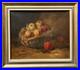 C. 1900+brunel De Neuville (1852-1941) Nature Morte Aux Pommes+ Dans Son Jus ++