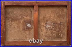 C. 1900+malfroy Charles Ou Henry+superbe Vue Sur Mer Au Crepuscule+scène Animée+