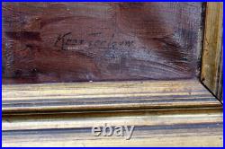 Cornelis ('Kees') TERLOUW (1890-1948) Intérieur en Brabant Huile sur toile