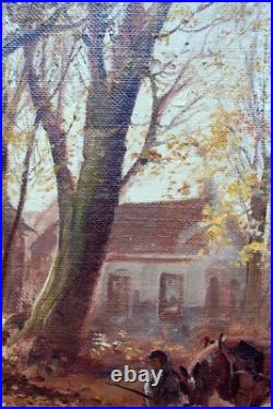 Cornelis ('Kees') TERLOUW (1890-1948) L'attelage Huile sur toile