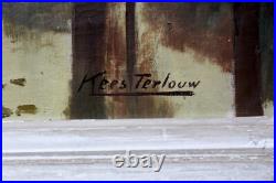 Cornelis ('Kees') TERLOUW (1890-1948) Paysage à la rivière Huile sur toile