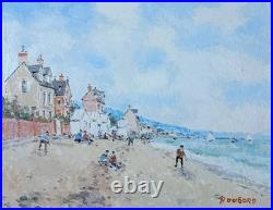 DUBORD Jean Pierre NEW LA PLAGE DANS LE CALVADOS