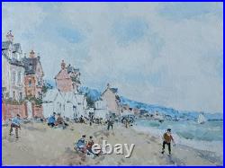 DUBORD Jean Pierre NEW LA PLAGE DANS LE CALVADOS