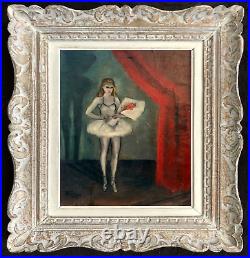 Dlg de Van Dongen HST Danseuse Peinture Tableau Ballet Fauvisme