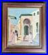 Early 20th C. French Orientalist Oil Painting Morocco Moorish Signed