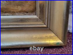 Ecole Française. Tableau signé. Composition de Fleurs. Peinture huile sur toile