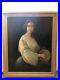 Femme grecque Magnifique peinture du XIXème siècle
