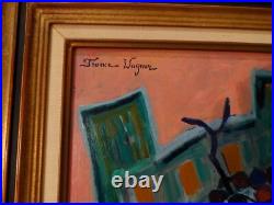 France Wagner née en 1943, huile sur toile signée, composition aux fruits 1978