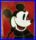 Franco Belvedere Huile sur Toile Mickey Mouse 1930/40 40×50 CM