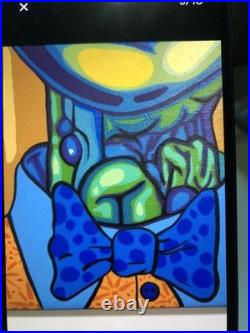 Frankearias Artiste Cubain Street Art Pop Art Sur Toile 73x60cm Signé