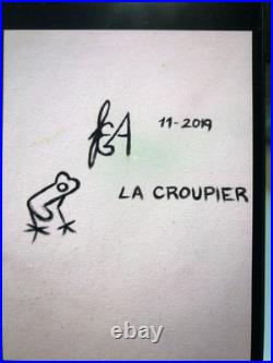 Frankearias Artiste Cubain Street Art Pop Art Sur Toile 73x60cm Signé