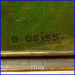 Georg GEISS (1889-1956) ARTPRICE Estimation 1100 Peinture ancienne à l'huile