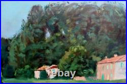 Georges André KLEIN(1901-1992) Paysage à la rivière Huile sur toile