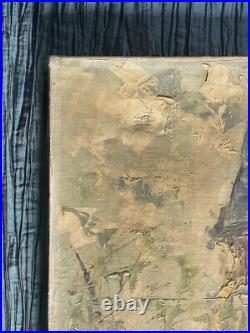 Georges Berger (1908-1976) -H. Sur toile -Signée Église de St Germain des Prés