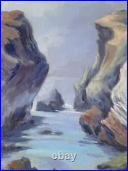 Georges Bordonove (1920-2007) Huile sur toile Non Signée Marine France