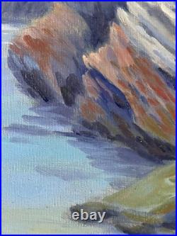 Georges Bordonove (1920-2007) Huile sur toile Non Signée Marine France