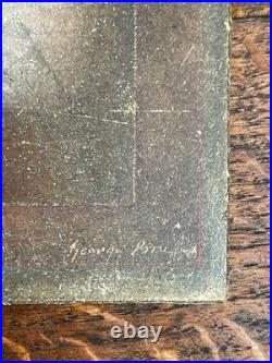 Georges Bru (1933-2023) Technique mixte sur panneau Signée Personnage XX