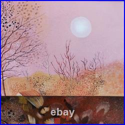 Gilles COUDOUR (1942), Paysage au masque (Acrylique sur toile, 8F)