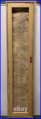 Grand Tableau Éthiopien Religieux Narratif Art Populaire XXe 122cm