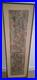 Grand Tableau Peinture sur Papier Amate Mexique Oiseaux & Fleurs 100×30 cm