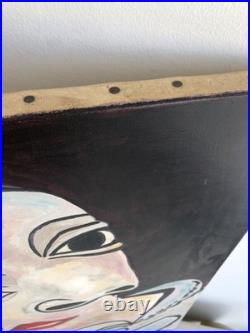 Grand tableau HSL cubiste Original authentique