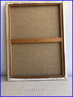 Grand tableau HSL cubiste Original authentique