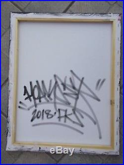 Hookser Anonymous , Peinture Originale Signée, Street Art Graffiti