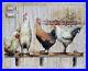 Huile Peinture sur Toile Coloré Rooster Moderne Impressionism Classique Ouvre
