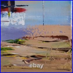 Huile Sur Toile (30x30 Cm) Jean-pierre Douchez Je Te Connais Bien 2017