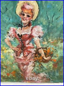 Huile Sur Toile MARCEL BLOCH