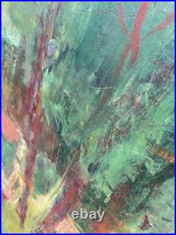 Huile sur Toile Joachim Weingart (1895-1942) Scène de jardins d'été