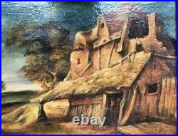 Huile sur Toile Russie École de Moscou 1995