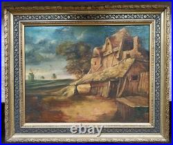 Huile sur Toile Russie École de Moscou 1995