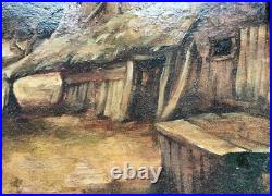 Huile sur Toile Russie École de Moscou 1995