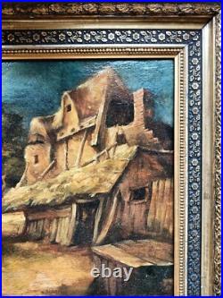 Huile sur Toile Russie École de Moscou 1995