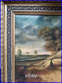 Huile sur Toile Russie École de Moscou 1995