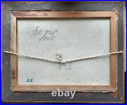 Huile sur Toile Russie École de Moscou 1995