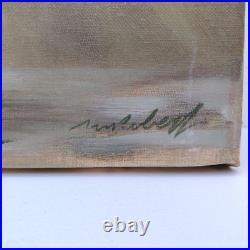 Huile sur toile, Bouquet de roses, signé Robert