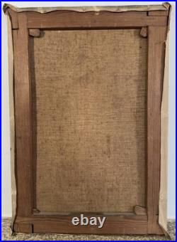 Huile sur toile élégante au voile c. 1890-1900 Belle Epoque Impressionnisme