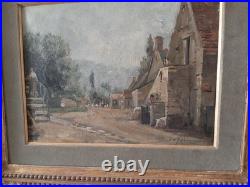 Huile sur toile par Gustave Mascart (1834-1914)