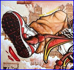 Illustration SPIDER-MAN par OPOIL (graffiti, street art) 59,4 x 42 cm