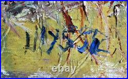 Impressionnisme Jean-Paul Ulysse Prix de Rome Champs vers Boissy L'Aillerie