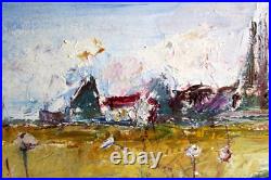 Impressionnisme Jean-Paul Ulysse Prix de Rome Champs vers Boissy L'Aillerie