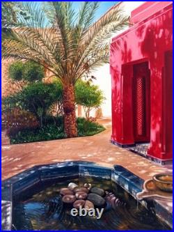 Intérieur Cour La Médina Marrakech Ouvre Originale