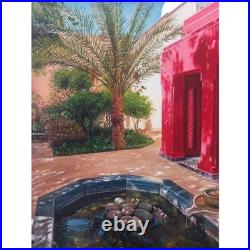 Intérieur Cour La Médina Marrakech Ouvre Originale