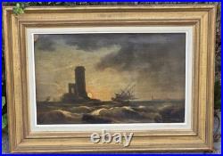 JOHN CROME. Marne. Peinture huile sur toile. École Anglaise XlXeme